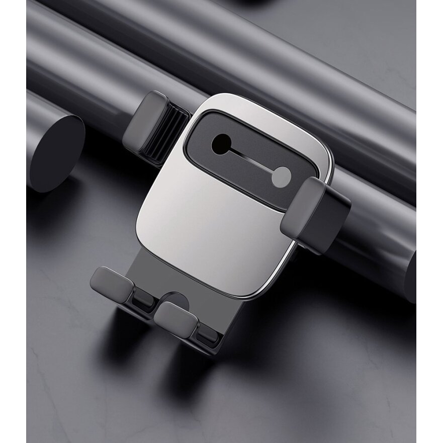 Automobilinis laikiklis Baseus Cube SUYL-FK01 gravity 4.7–6.6" ventiliacijos angai – juodas 17 Automobilinis laikiklis Baseus Cube SUYL-FK01 gravity 4.7–6.6" ventiliacijos angai – juodas 17