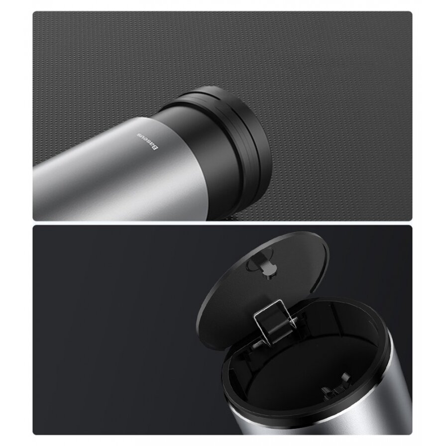 Šiukšlinė Baseus Gentleman Style Vehicle-Mounted Trash Can juoda 21 Šiukšlinė Baseus Gentleman Style Vehicle-Mounted Trash Can juoda 21