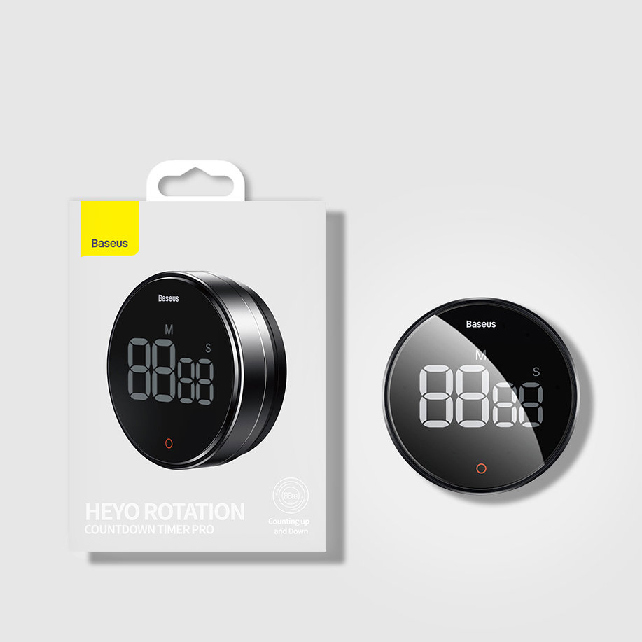Laikmatis Baseus Heyo Pro rotation countdown timer Pilkas (FMDS000013) 22 Laikmatis Baseus Heyo Pro rotation countdown timer Pilkas (FMDS000013) 22