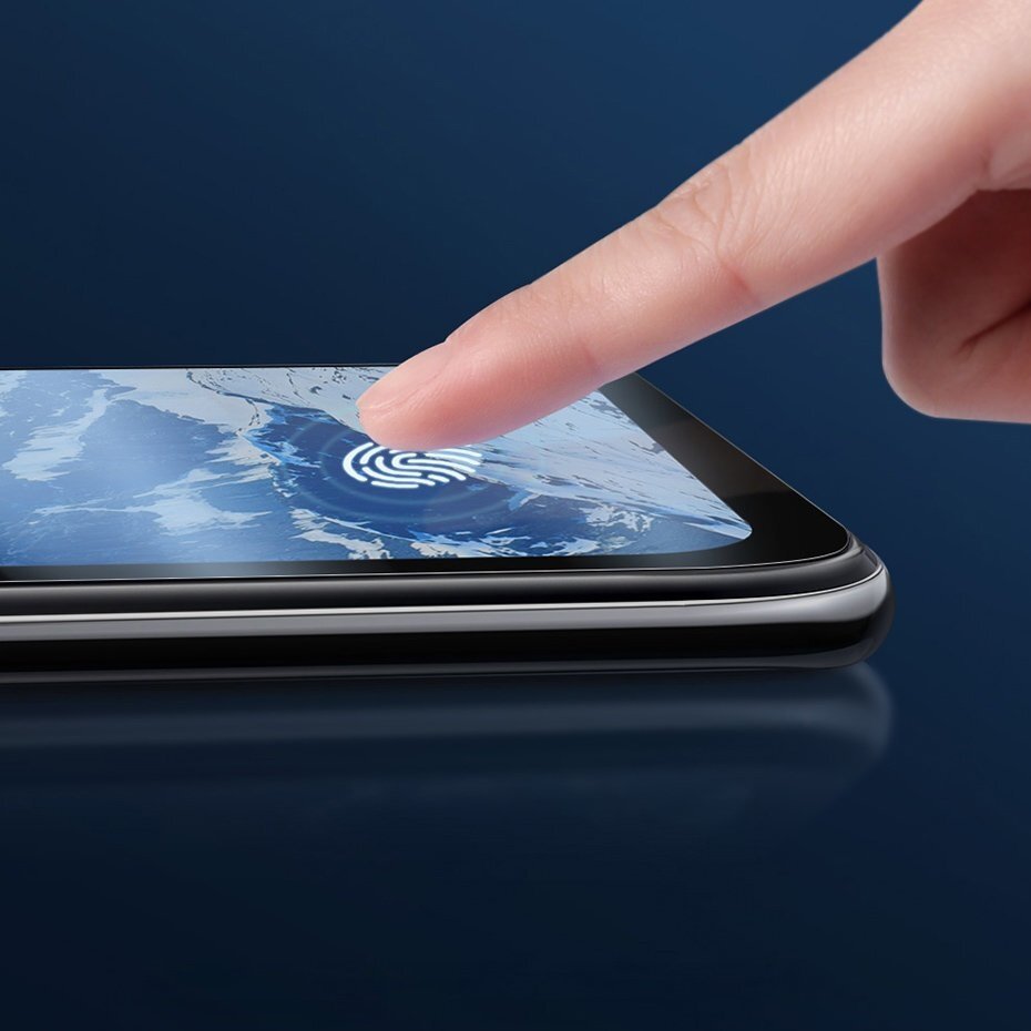 Ekrano apsauga Baseus 0.15mm Full-screen Curved Surface Water Gel Protector 2-pack for Xiaomi Redmi K40/K40 Pro skaidri UGLX912 18