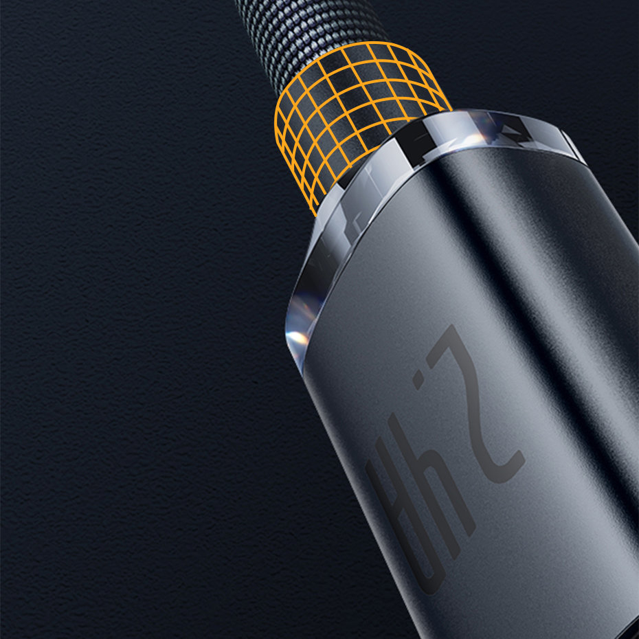 Greito Įkrovimo Kabelis Baseus crystal shine series USB Type A į Lightning 2.4A 1.2m Juodas (CAJY000001) UGLX912 13