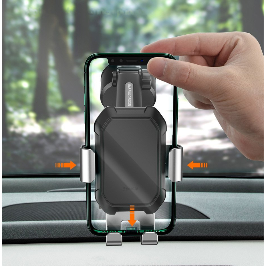 Gravitacinis laikiklis Baseus Dashboard Windshield Phone Bracket Holder juodas (Suyl-Tk01) 14 Gravitacinis laikiklis Baseus Dashboard Windshield Phone Bracket Holder juodas (Suyl-Tk01) 14