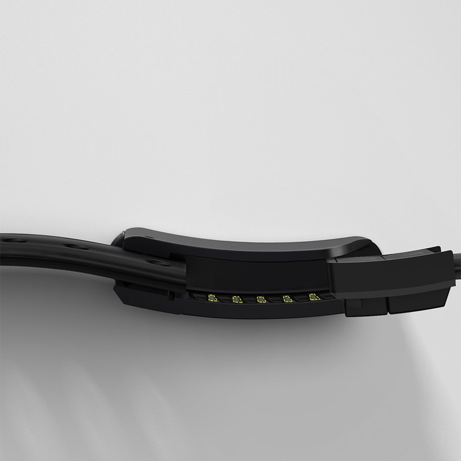 Baseus Slip-Thru dirželis AP Watch 3/4/5/6/SE 38mm/40mm juodas (LBWSE-01) 14