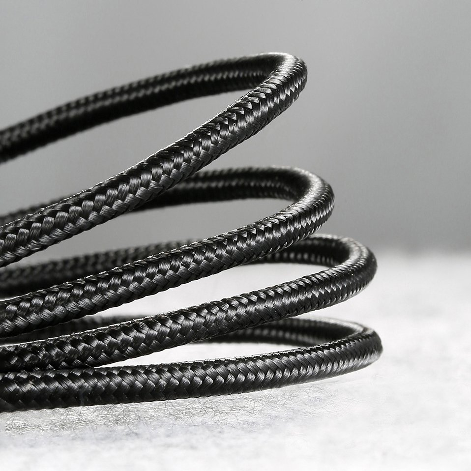 USB Kabelis Durable Nylon Braided Wire Usb / Micro Usb 2A 3M Juodas/raudonas (Camklf-H91) 16 USB Kabelis Durable Nylon Braided Wire Usb / Micro Usb 2A 3M Juodas/raudonas (Camklf-H91) 16