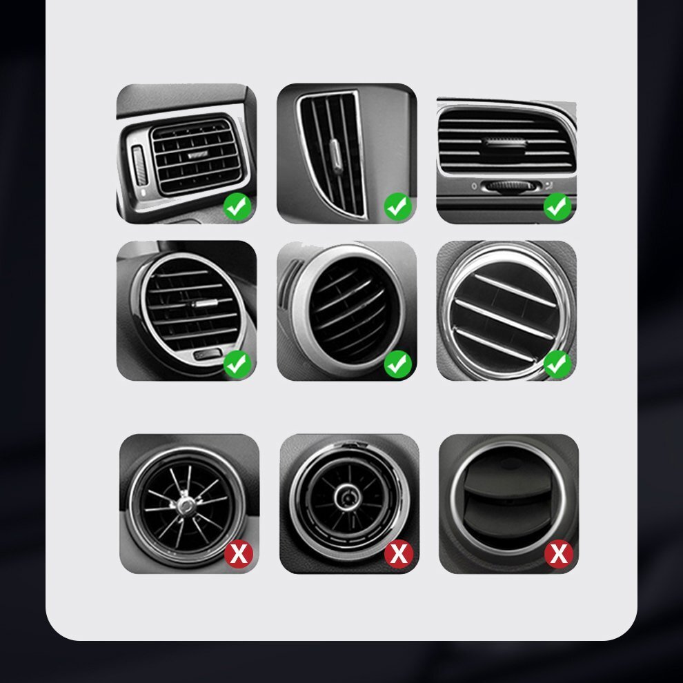 Automobilinis laikiklis Baseus Cube SUYL-FK01 gravity 4.7–6.6" ventiliacijos angai – juodas 14 Automobilinis laikiklis Baseus Cube SUYL-FK01 gravity 4.7–6.6" ventiliacijos angai – juodas 14