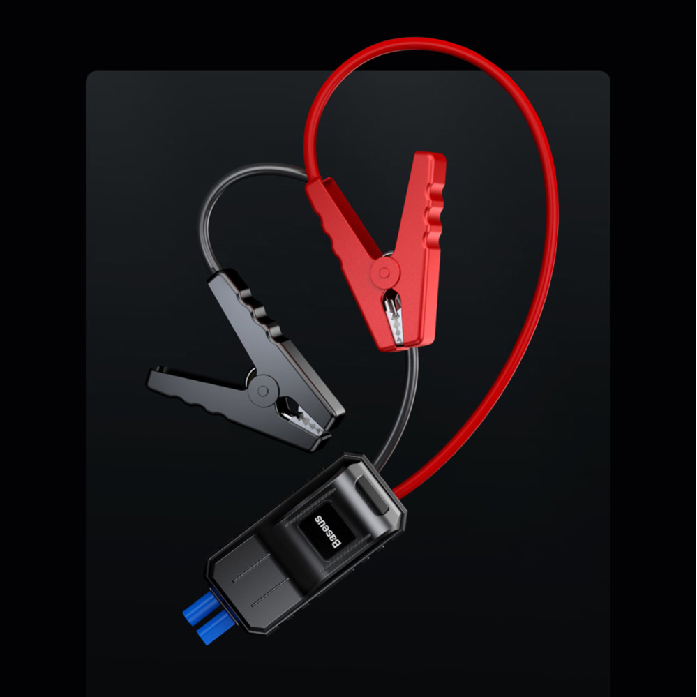 Baseus power bank Power Starter Jump Starter booster 1000mAh 12V (1000A / 500A) + crocodile clips black (CGNL020101) 15 Baseus power bank Power Starter Jump Starter booster 1000mAh 12V (1000A / 500A) + crocodile clips black (CGNL020101) 15