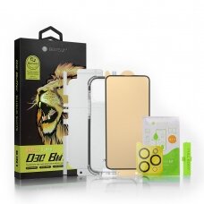 Bestsuit 6in1 set for iPhone 12 pro case / ekrano apsauga / nugarėlės plėvelė / kameros apsauga