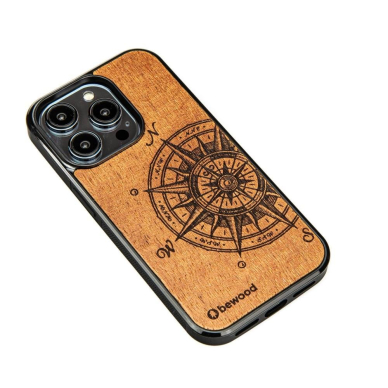 Bewood Traveler Merbau dėklas iš medžio skirta iPhone 15 Pro 1