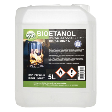 Bio alcohol bio ethanol BIO fuel skirtas bio fireplace 5L