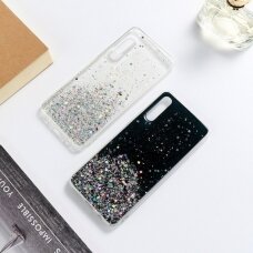 Blizgus Tpu Dėklas 'Wozinsky Star Glitter Shining'  Iphone 12 Mini Juodas