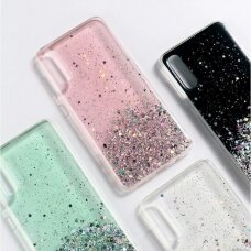 Blizgus Tpu Dėklas 'Wozinsky Star Glitter Shining' Iphone 12 Mini Žalias