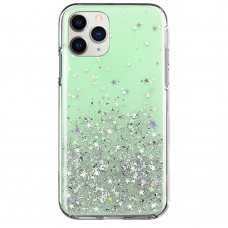 Blizgus Tpu Dėklas 'Wozinsky Star Glitter Shining' Iphone 12 Pro Max Žalias