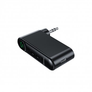 Bluetooth AUX transmitter Baseus BSBA-02 (Overseas Edition) - Juodas 2 Bluetooth AUX transmitter Baseus BSBA-02 (Overseas Edition) - Juodas 2