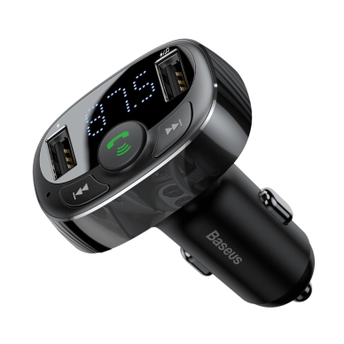 Bluetooth transmitter / car charger Baseus S-09A (Overseas Edition) - black 6 Bluetooth transmitter / car charger Baseus S-09A (Overseas Edition) - black 6
