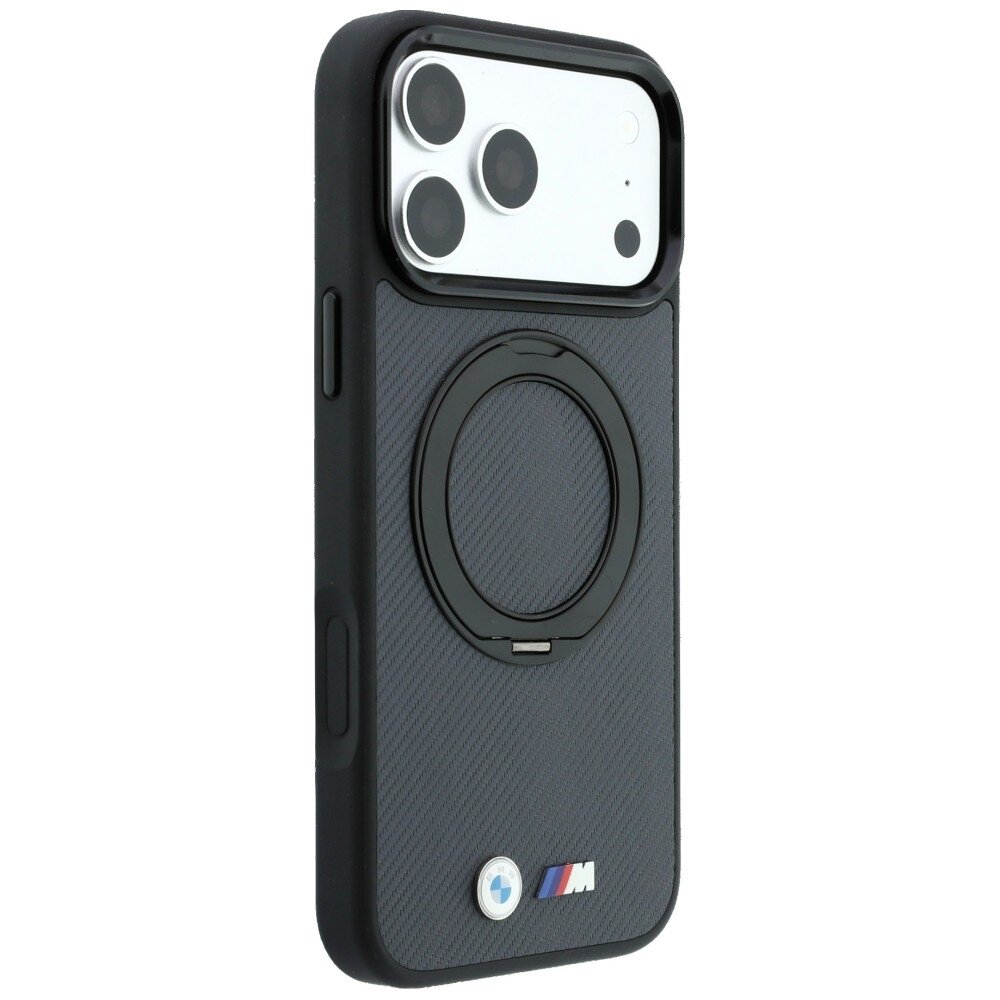 BMW Kevlar Ring Stand 360 MagSafe Case for iPhone 18 Pro Max / 17 Pro ...