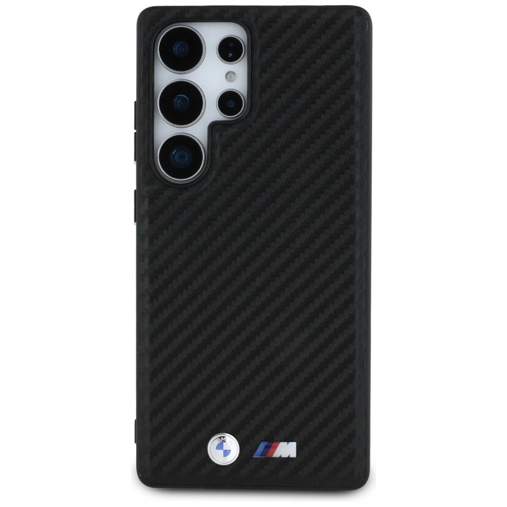 BMW Odinis Carbon MagSafe Dėklas skirtas Samsung Galaxy S25 Ultra - Juodas 2 BMW Odinis Carbon MagSafe Dėklas skirtas Samsung Galaxy S25 Ultra - Juodas 2
