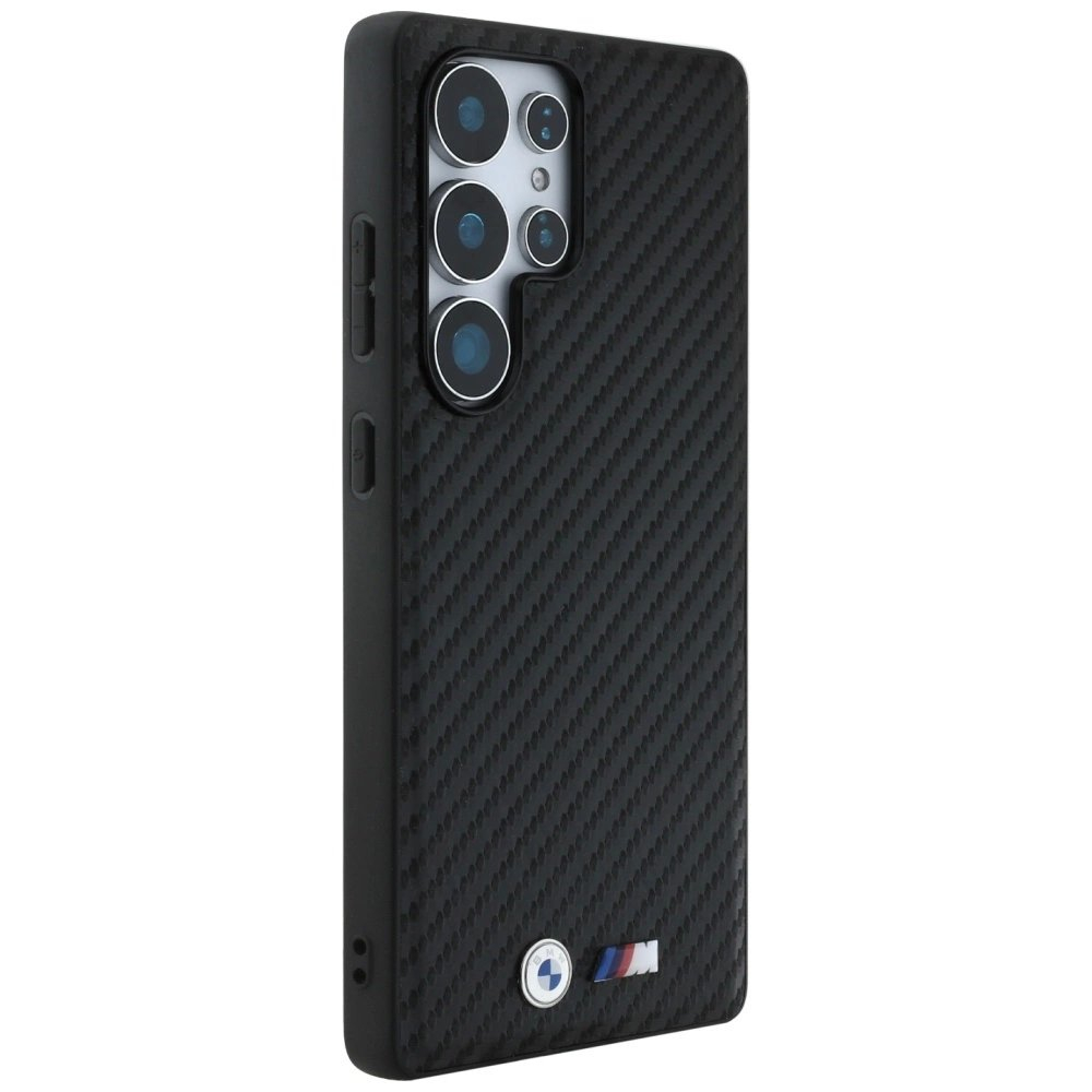 BMW Odinis Carbon MagSafe Dėklas skirtas Samsung Galaxy S25 Ultra - Juodas 3 BMW Odinis Carbon MagSafe Dėklas skirtas Samsung Galaxy S25 Ultra - Juodas 3