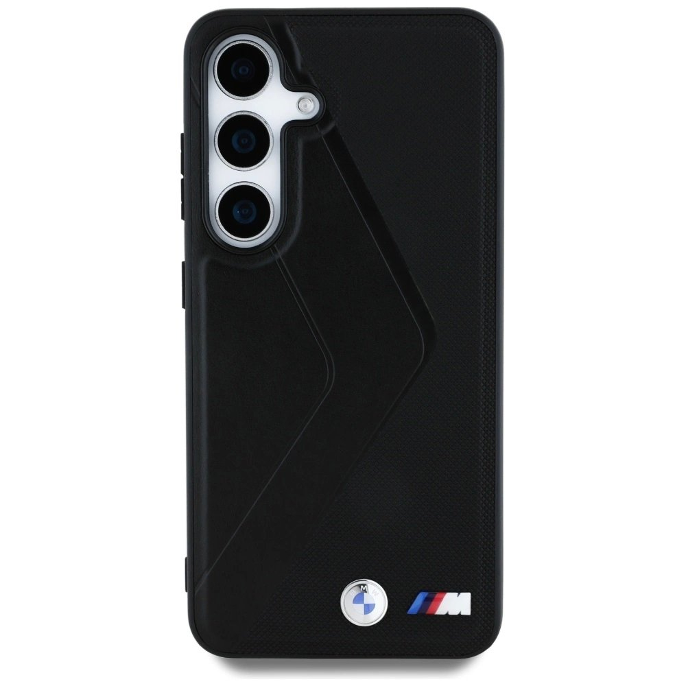 BMW Odinis Oversized Stripes MagSafe Dėklas skirtas Samsung Galaxy S25 - Juodas 2