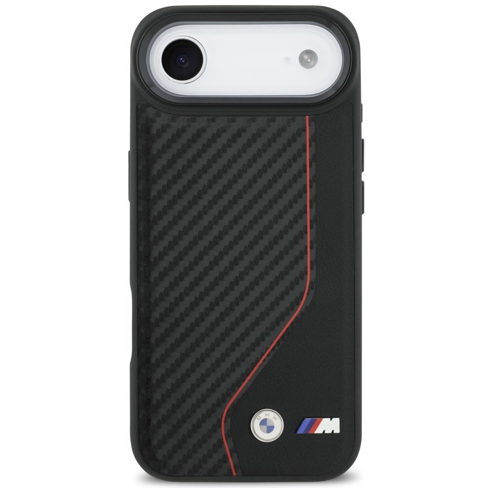 iPhone Air BMW M Carbon Line & Logo dėklas su MagSafe – raudonas 2 iPhone Air BMW M Carbon Line & Logo dėklas su MagSafe – raudonas 2