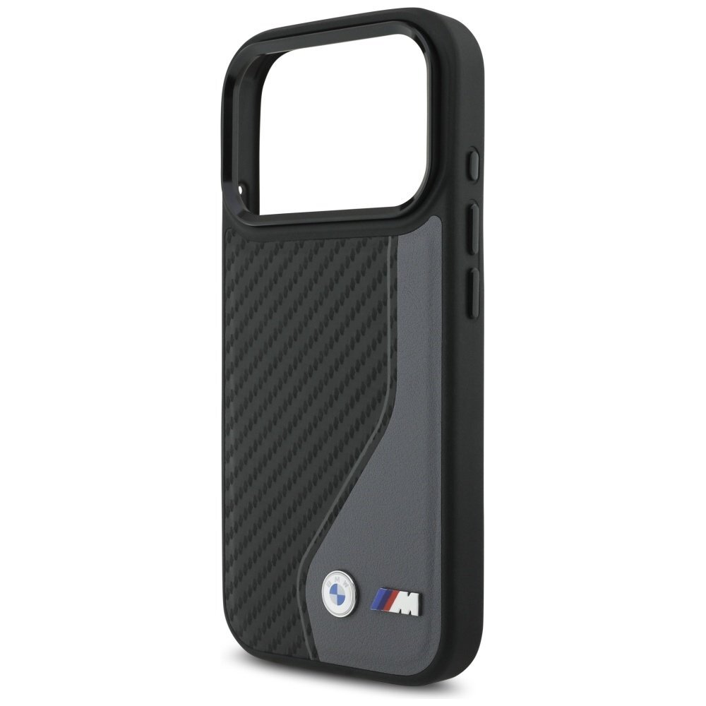 iPhone 17 Pro dėklas BMW M Carbon Logo, MagSafe – grafito 5 iPhone 17 Pro dėklas BMW M Carbon Logo, MagSafe – grafito 5