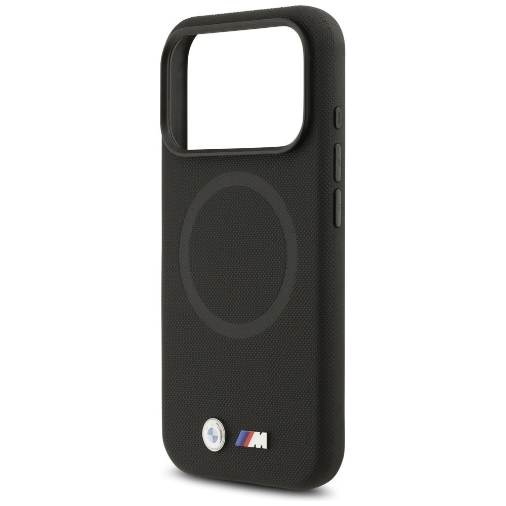 iPhone 17 Pro BMW M FW Metal Logo MagSafe dėklas – juodas 5