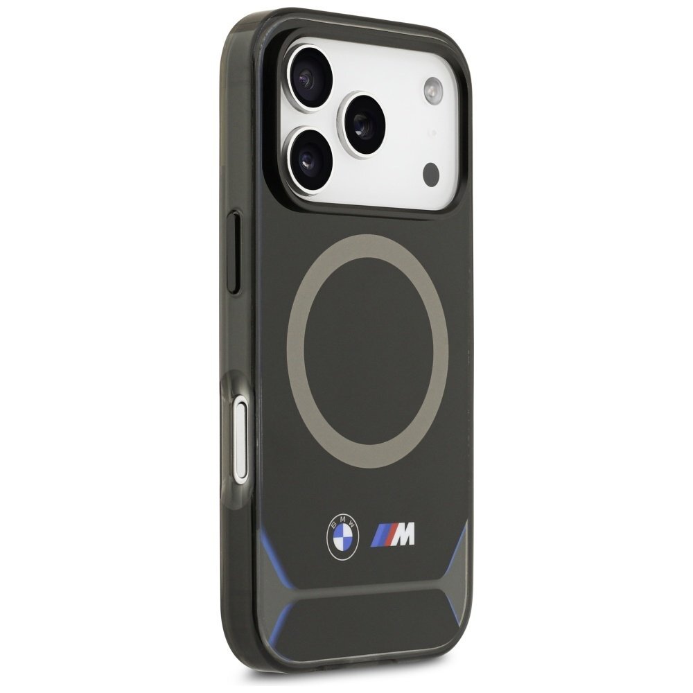 iPhone 17 Pro BMW M IML Metal Buttons & Logo MagSafe dėklas – mėlynas 3
