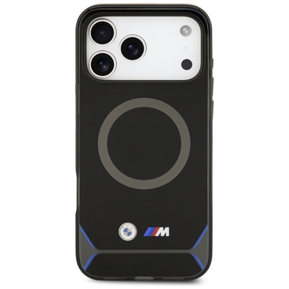 iPhone 17 Pro Max BMW M IML Metal Buttons & Logo MagSafe dėklas – mėlynas 2 iPhone 17 Pro Max BMW M IML Metal Buttons & Logo MagSafe dėklas – mėlynas 2