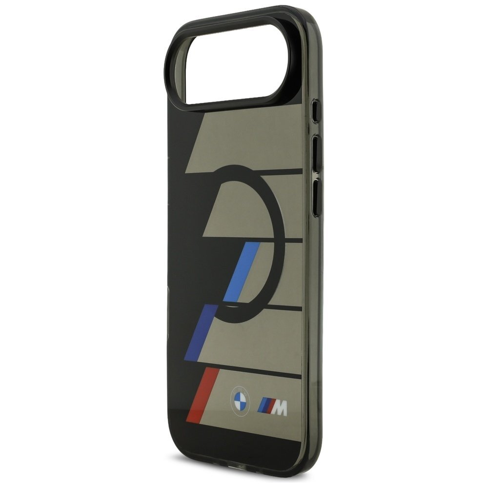 iPhone Air BMW M IML Metal Buttons Tricolor Lines MagSafe dėklas – juodas 5 iPhone Air BMW M IML Metal Buttons Tricolor Lines MagSafe dėklas – juodas 5
