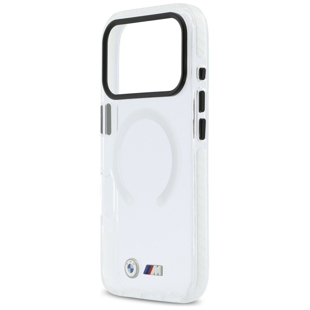 iPhone 17 Pro BMW M IML Shockproof Metal Logos MagSafe dėklas – skaidrus 5 iPhone 17 Pro BMW M IML Shockproof Metal Logos MagSafe dėklas – skaidrus 5