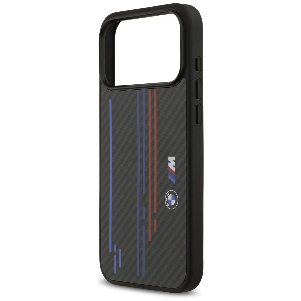iPhone 17 Pro Max dėklas BMW M Kevlar Lines & Logo su MagSafe – juodas 5 iPhone 17 Pro Max dėklas BMW M Kevlar Lines & Logo su MagSafe – juodas 5