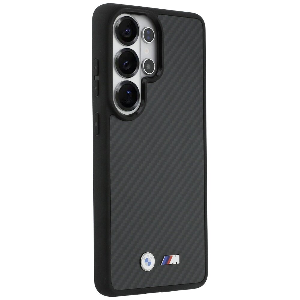 Samsung Galaxy S26 Ultra BMW M Kevlar Logo MagSafe dėklas – juodas 3 Samsung Galaxy S26 Ultra BMW M Kevlar Logo MagSafe dėklas – juodas 3
