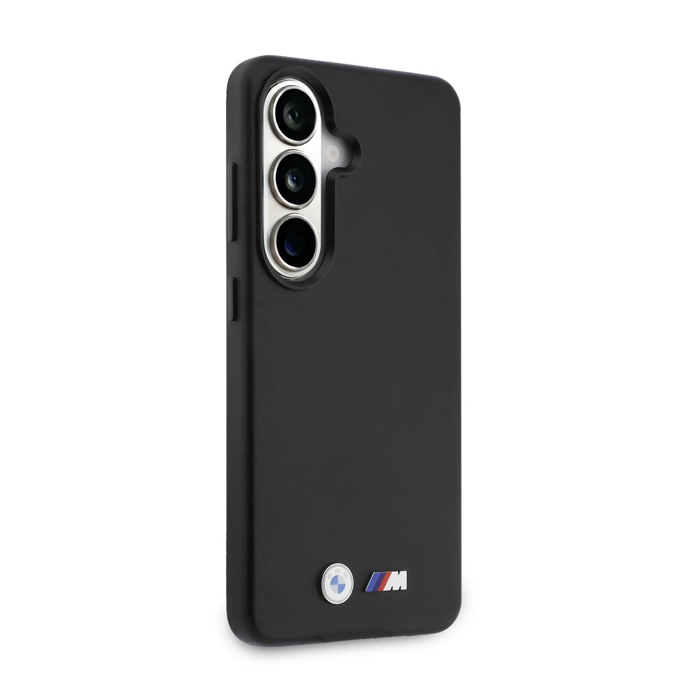 Samsung Galaxy S26 BMW M Metal Logo MagSafe dėklas – juodas 3