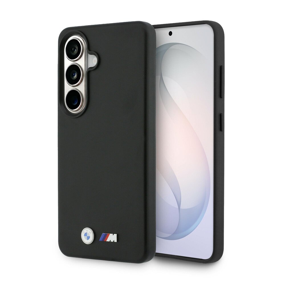 Samsung Galaxy S26 BMW M Metal Logo MagSafe dėklas – juodas
