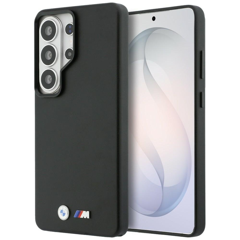 Samsung Galaxy S26 Ultra BMW M Metal Logo MagSafe dėklas – juodas Samsung Galaxy S26 Ultra BMW M Metal Logo MagSafe dėklas – juodas