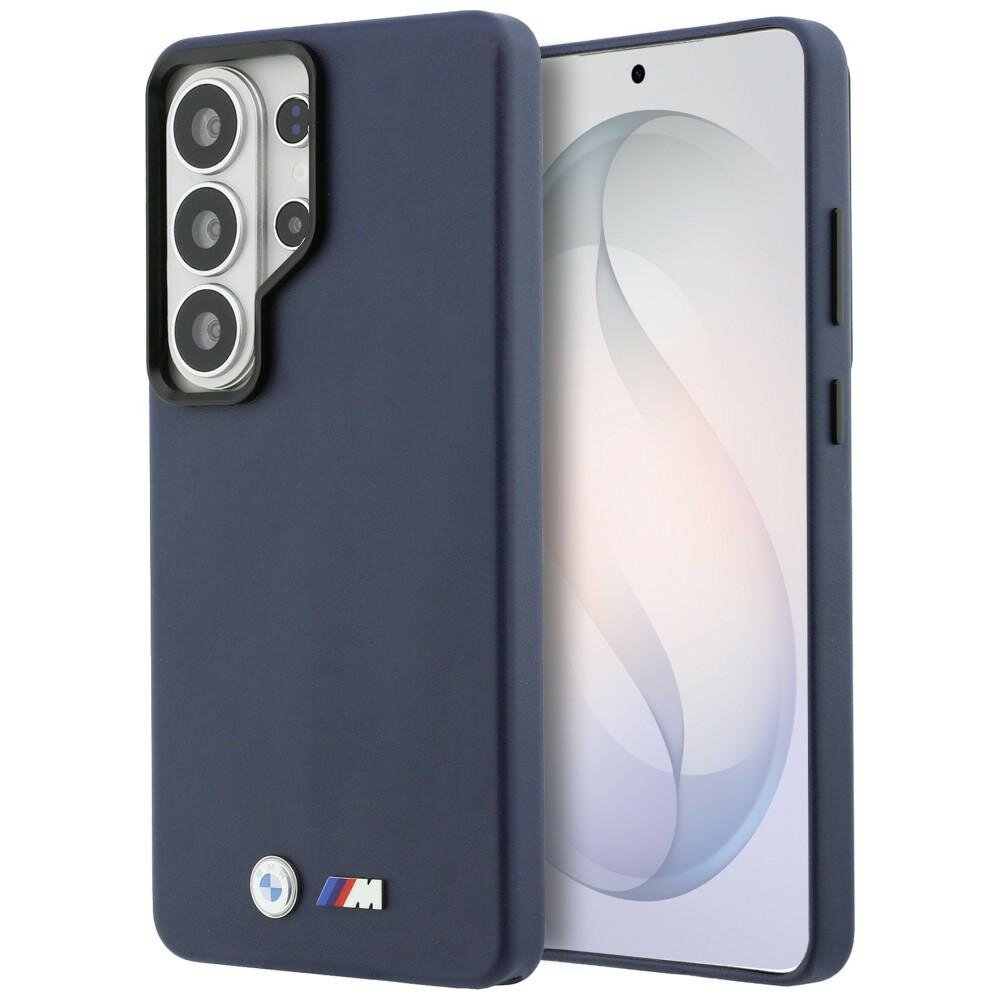 Samsung Galaxy S26 Ultra BMW M Metal Logo MagSafe dėklas – tamsiai mėlynas Samsung Galaxy S26 Ultra BMW M Metal Logo MagSafe dėklas – tamsiai mėlynas