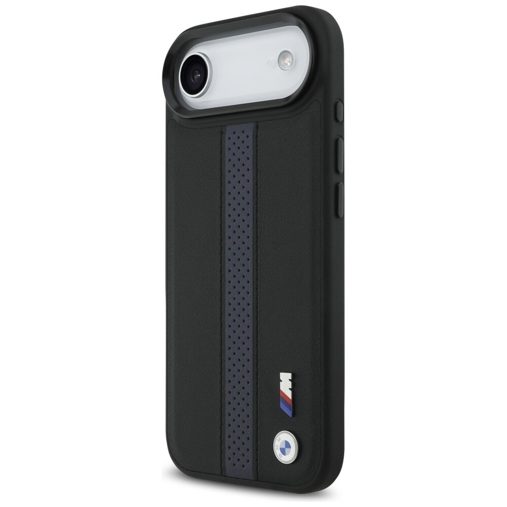 iPhone 17 Air BMW M Perforated Stripe Logo MagSafe dėklas – mėlynas 1 iPhone 17 Air BMW M Perforated Stripe Logo MagSafe dėklas – mėlynas 1