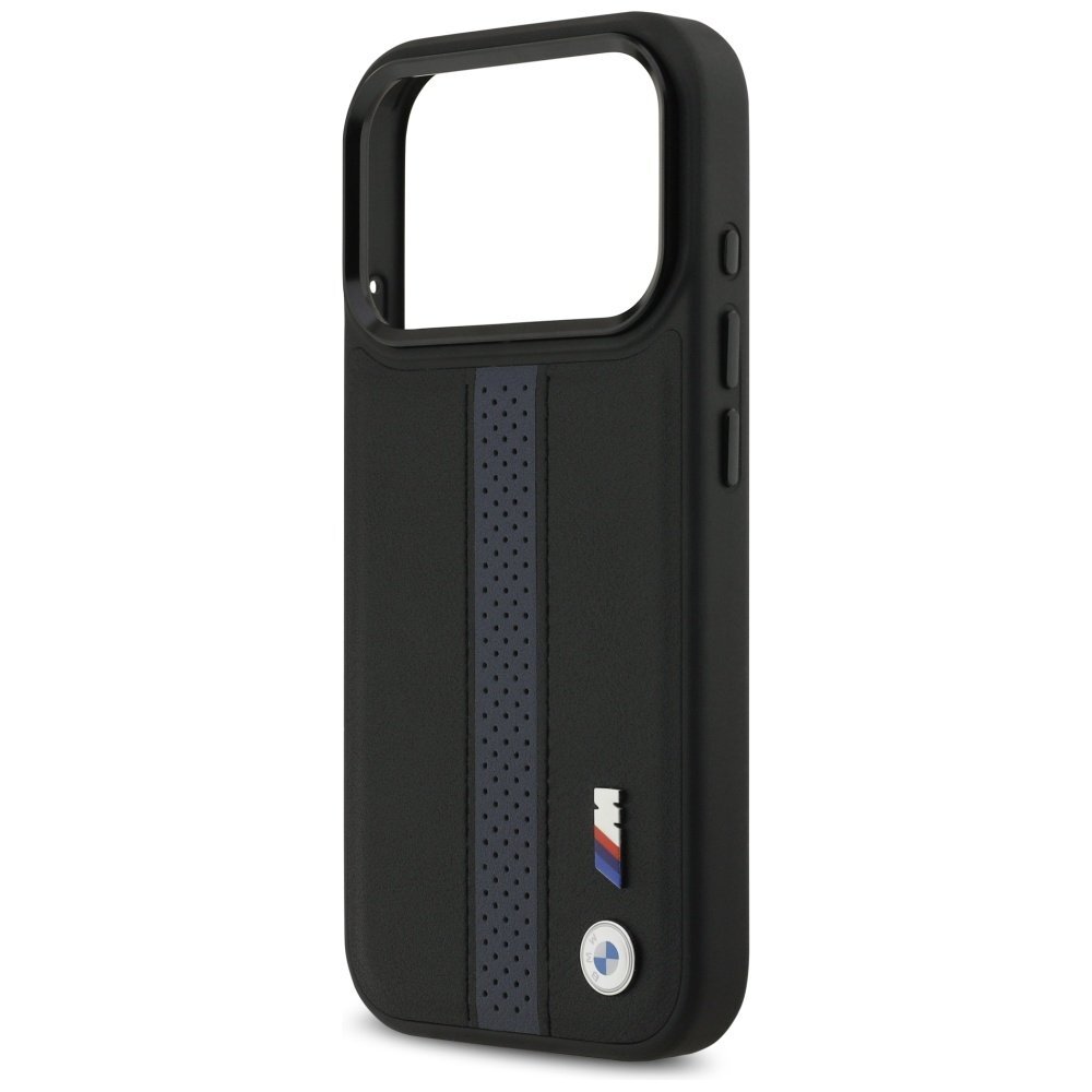 iPhone 17 Pro BMW M Perforated Stripe Logo MagSafe dėklas – mėlynas 5