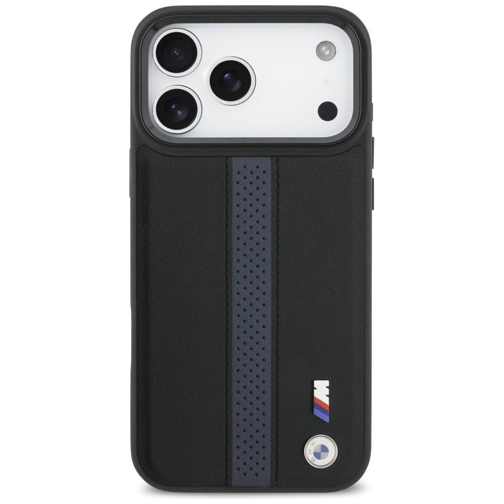 iPhone 17 Pro Max BMW M perforuoto dizaino dėklas su logotipu ir MagSafe - mėlynas 2 iPhone 17 Pro Max BMW M perforuoto dizaino dėklas su logotipu ir MagSafe - mėlynas 2