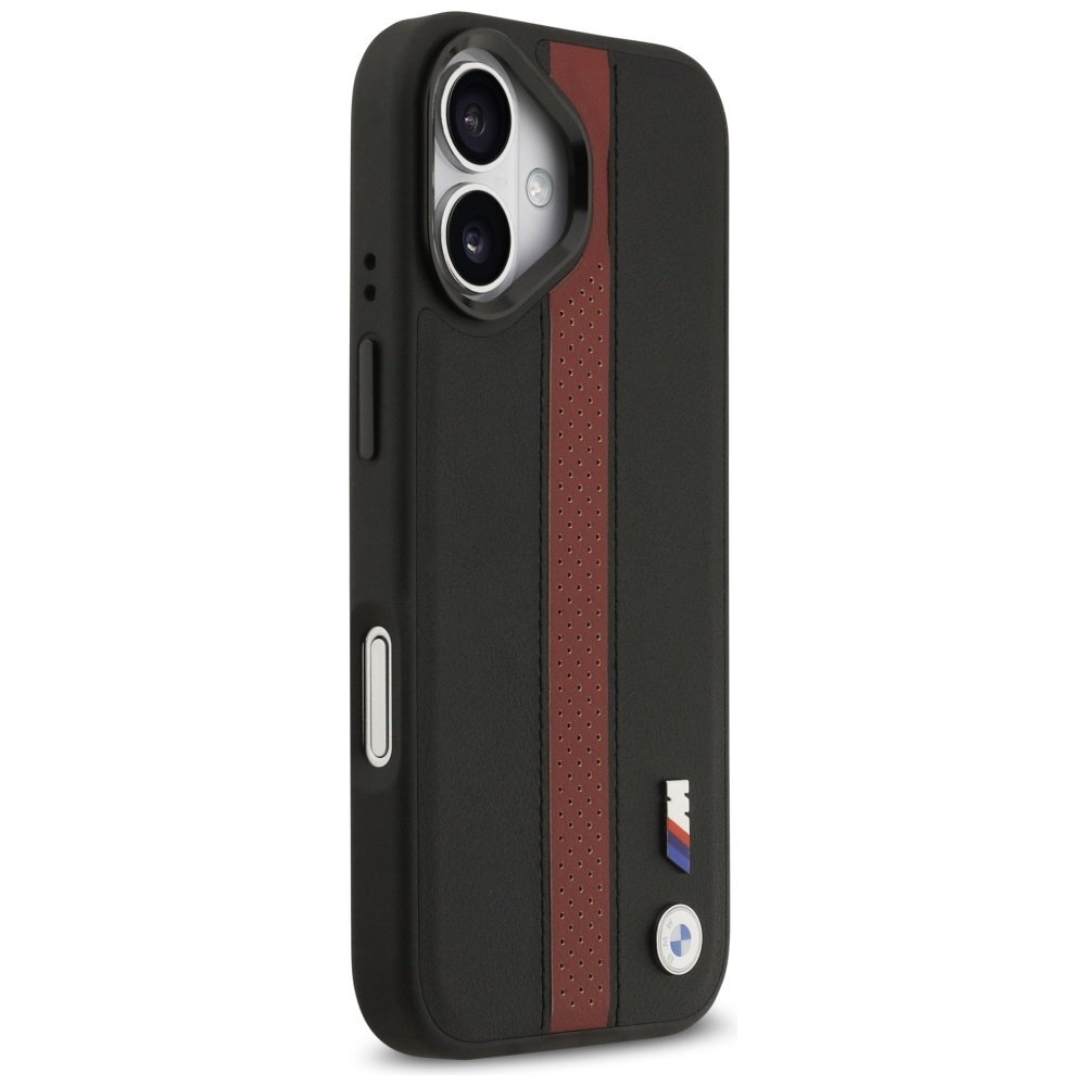 iPhone 17 BMW M Perforated Stripe Logo MagSafe dėklas – raudonas 3 iPhone 17 BMW M Perforated Stripe Logo MagSafe dėklas – raudonas 3