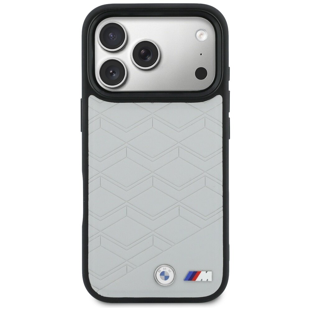 iPhone 17 Pro BMW M Shape Logo MagSafe dėklas – pilkas 2