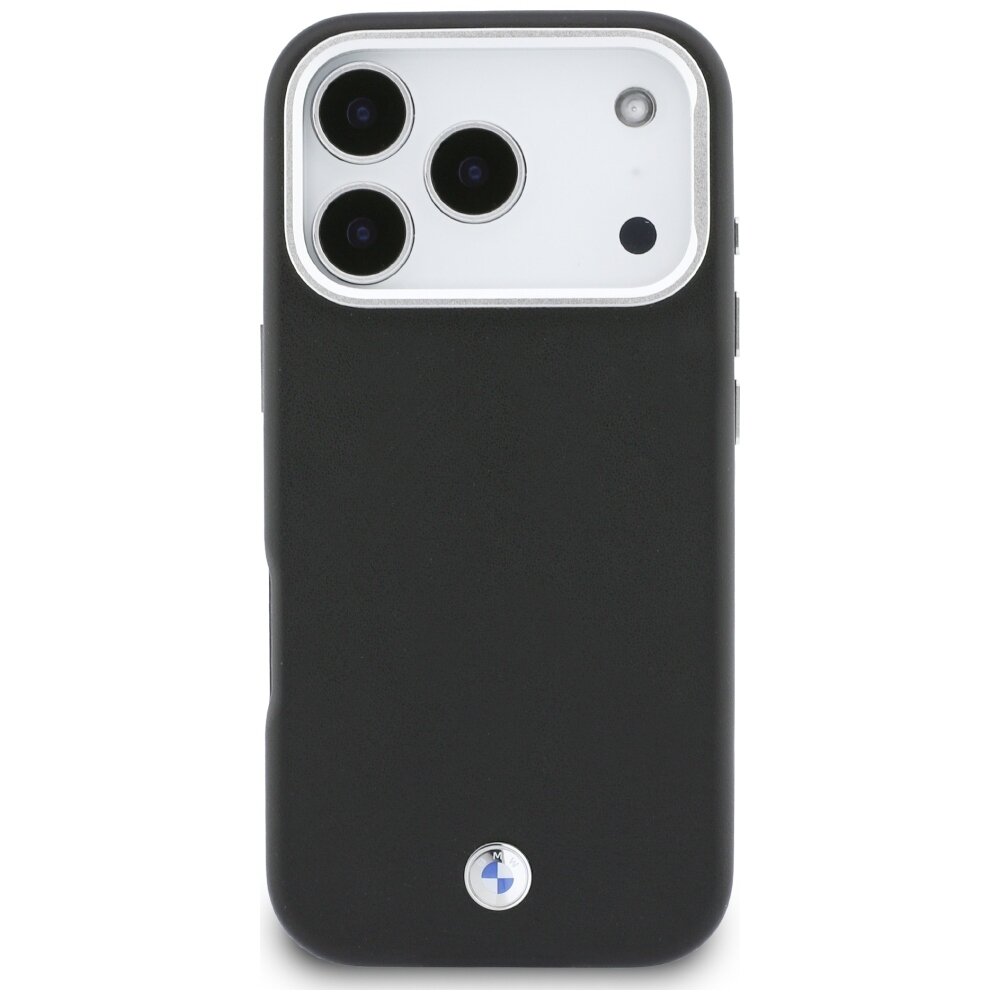 iPhone 17 Pro BMW M Sign Metal Logo MagSafe dėklas – juodas 2