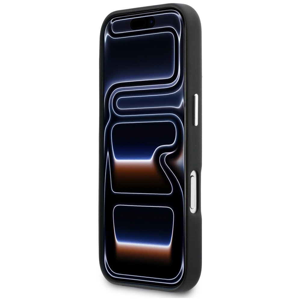 iPhone 17 Pro BMW M Sign Metal Logo MagSafe dėklas – juodas 4