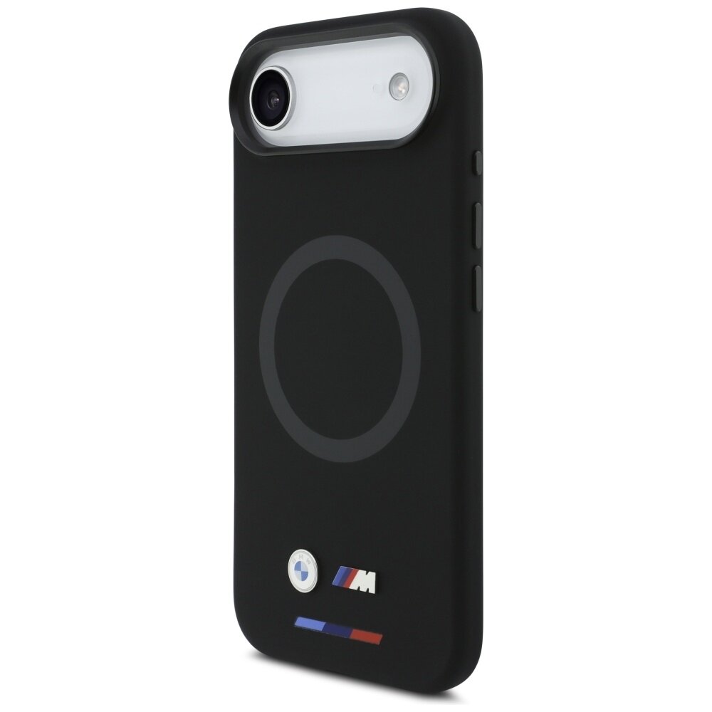 iPhone Air BMW M Silicon Logo MagSafe dėklas – juodas 1