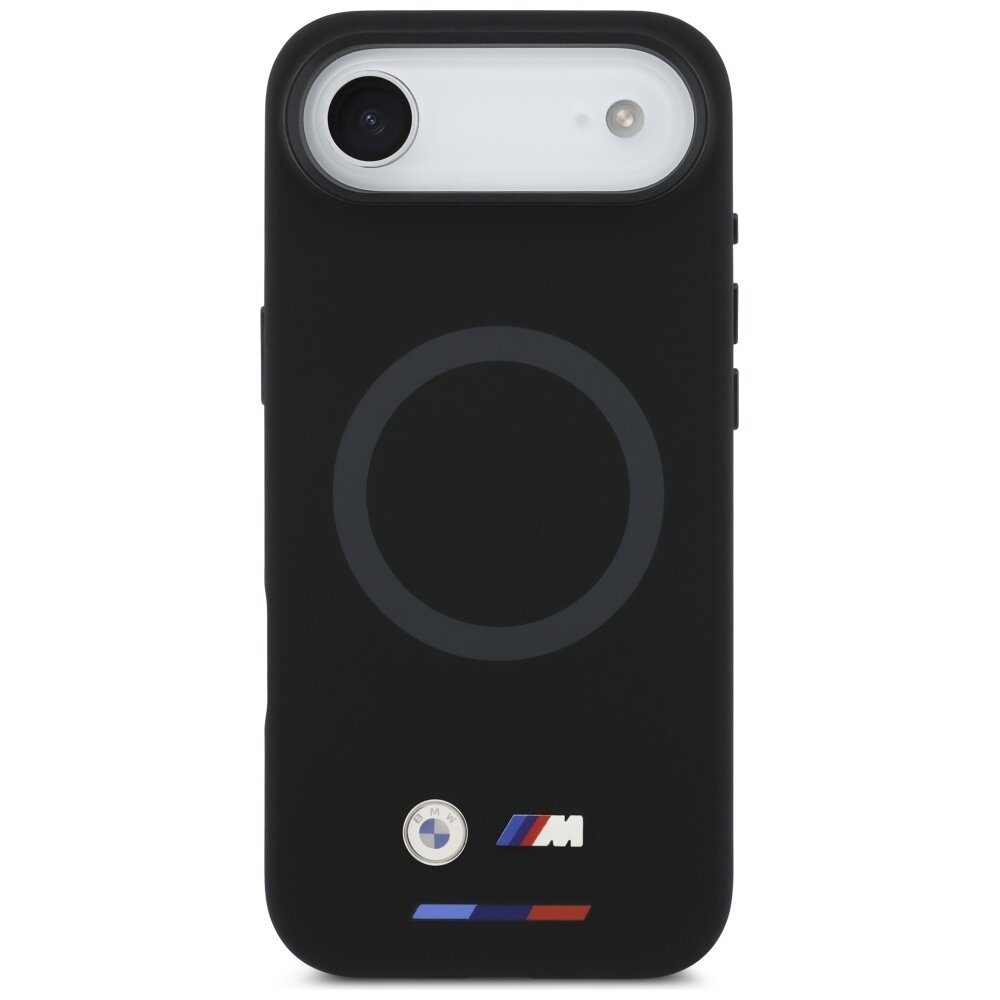 iPhone Air BMW M Silicon Logo MagSafe dėklas – juodas 2