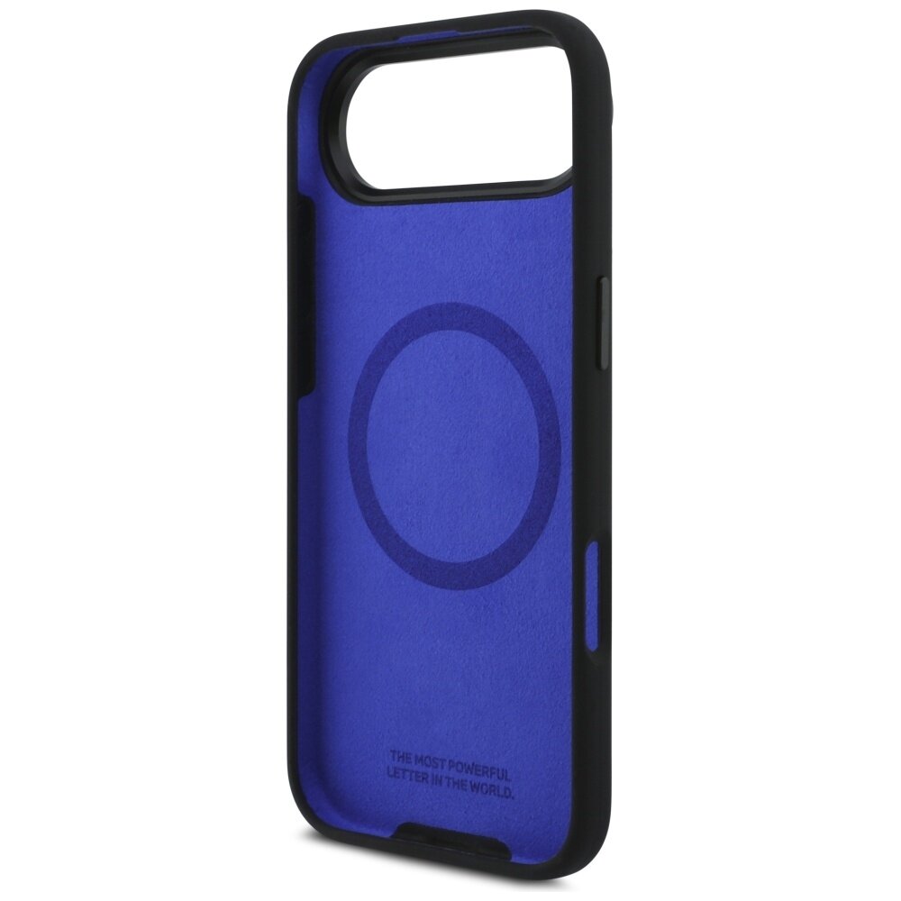 iPhone Air BMW M Silicon Logo MagSafe dėklas – juodas 6