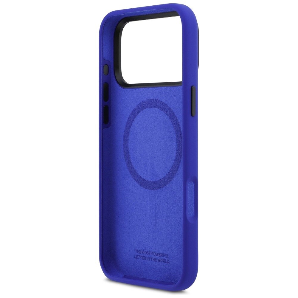 iPhone 17 Pro Max BMW M silikoninis MagSafe dėklas su vertikaliu logotipu – tamsiai mėlynas 6 iPhone 17 Pro Max BMW M silikoninis MagSafe dėklas su vertikaliu logotipu – tamsiai mėlynas 6