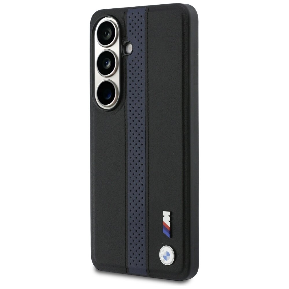Samsung Galaxy S26 BMW Perforated Stripe Logo MagSafe dėklas – mėlynas 1