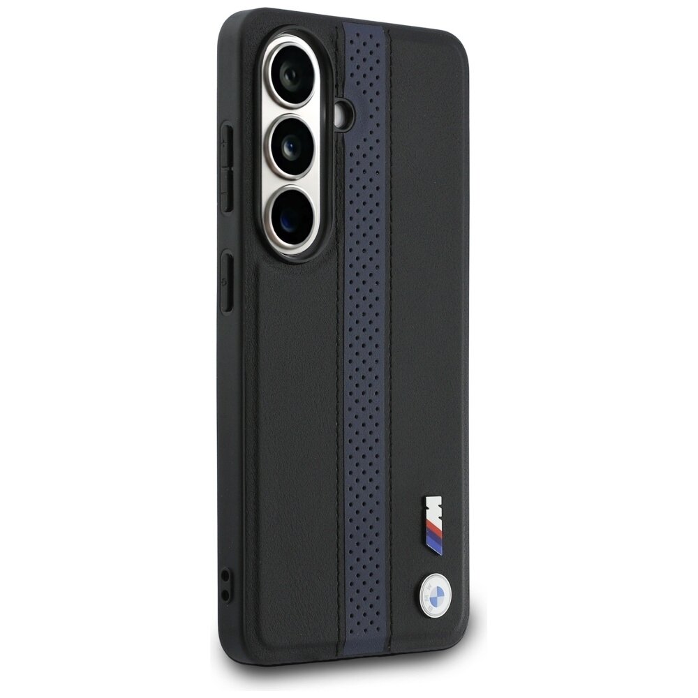 Samsung Galaxy S26 BMW Perforated Stripe Logo MagSafe dėklas – mėlynas 3 Samsung Galaxy S26 BMW Perforated Stripe Logo MagSafe dėklas – mėlynas 3
