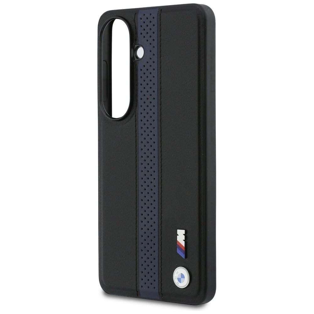 Samsung Galaxy S26 BMW Perforated Stripe Logo MagSafe dėklas – mėlynas 5