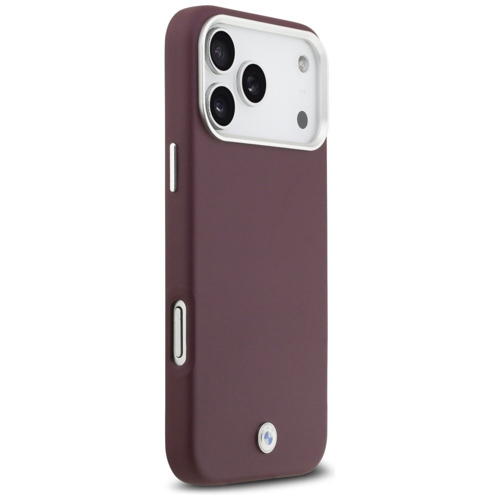 iPhone 17 Pro Max BMW Sign Full Wrapped Metal MagSafe dėklas – raudonas 3